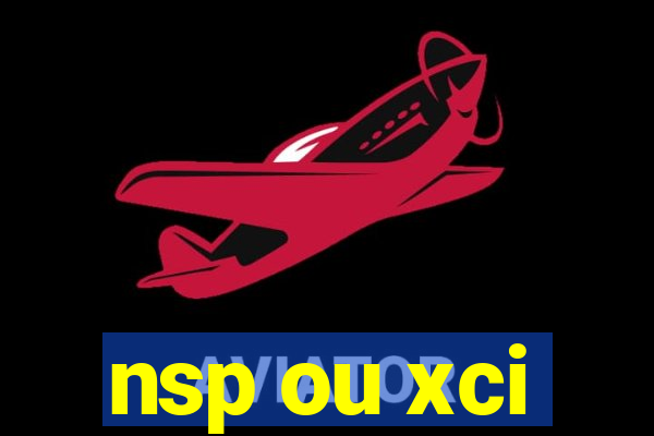 nsp ou xci